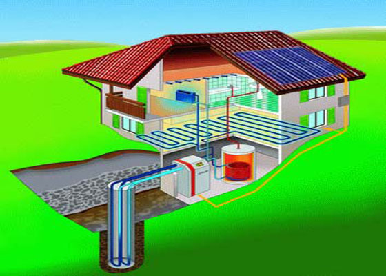 Energia geotermica en vivienda